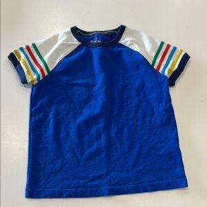 Boden Blue and White Short Sleeve Tee